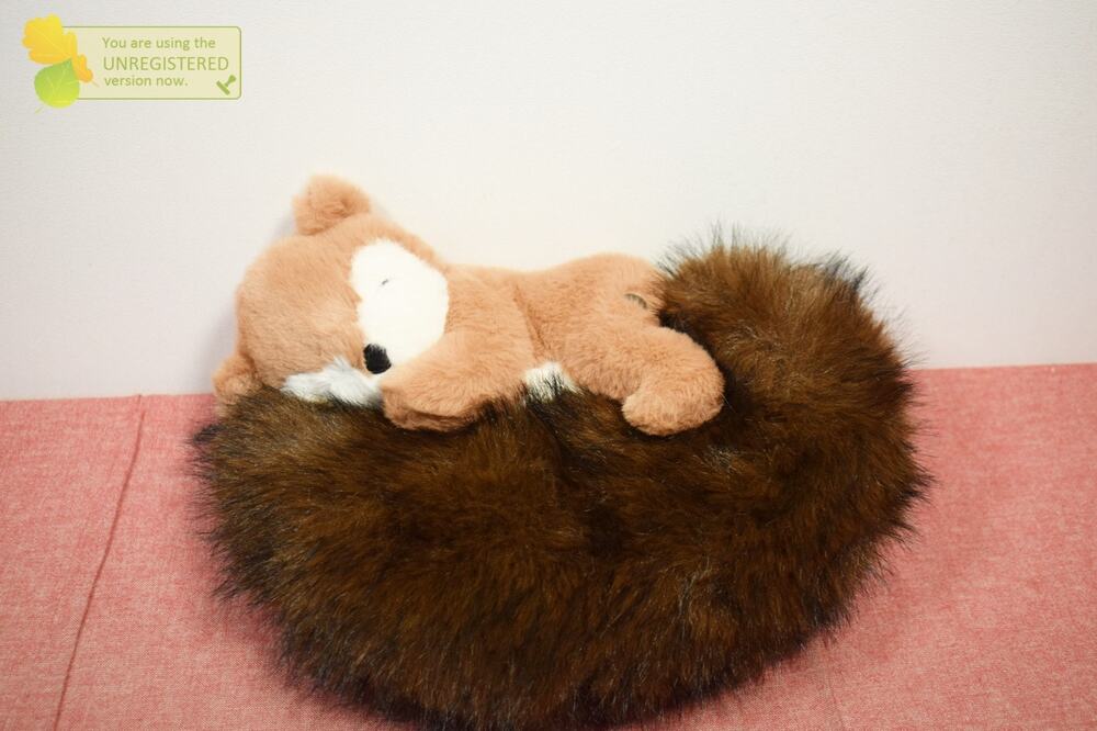FAO Schwarz 10" Big Tails Squirrel Plush